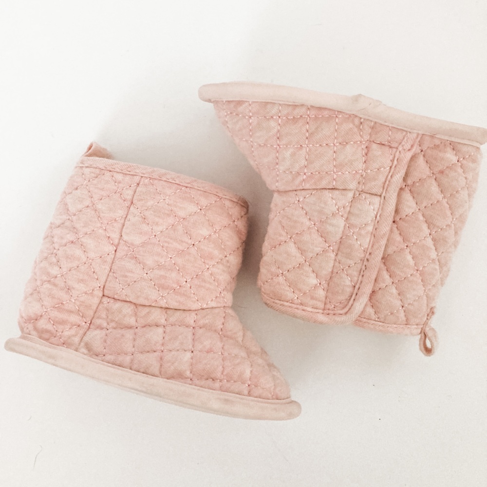 Carter’s Pink Quilted Boots